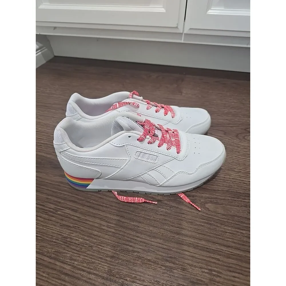 Reebook Classic Harman Run‎ S 'Pride' White/Porcelain (FY5311) Unisex Size 7